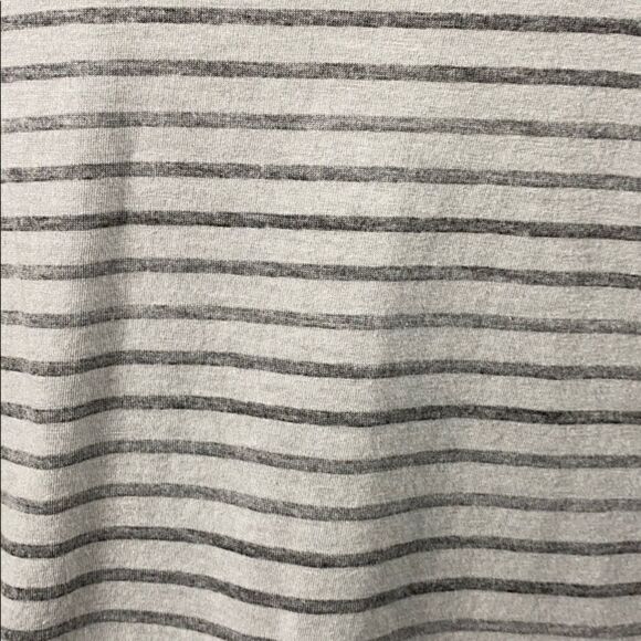 Espirt Stripped Grey Stripped  Top Size: S - Picture 6 of 7